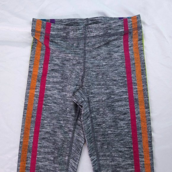 Rainbow Leg Stripe Leggings by Zara Terez Stretch Yoga Pants Sz Small - Picture 2 of 10